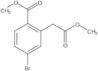 Methyl 5-bromo-2-(methoxycarbonyl)benzeneacetate