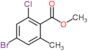 methyl 4-bromo-2-chloro-6-methyl-benzoate