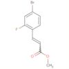 2-Propenoic acid, 3-(4-bromo-2-fluorophenyl)-, methyl ester