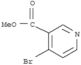 3-Pyridinecarboxylicacid, 4-bromo-, methyl ester