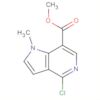 1H-Pyrrolo[3,2-c]pyridine-7-carboxylic acid, 4-chloro-1-methyl-, methylester