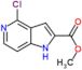 methyl 4-chloro-1H-pyrrolo[3,2-c]pyridine-2-carboxylate
