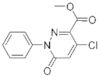 METHYL 4-CHLORO-6-OXO-1-PHENYL-1,6-DIHYDRO-3-PYRIDAZINECARBOXYLATE