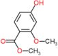 Benzoic acid, 4-hydroxy-2-methoxy-, methyl ester