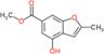 Methyl 4-hydroxy-2-methyl-6-benzofurancarboxylate