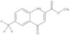 Methyl 1,4-dihydro-4-oxo-6-(trifluoromethyl)-2-quinolinecarboxylate