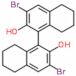 3,3'-Dibromo-5,5',6,6',7,7',8,8'-octahydro-1,1'-binaphthalene-2,2'-diol