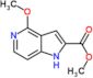 methyl 4-methoxy-1H-pyrrolo[3,2-c]pyridine-2-carboxylate