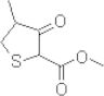 Methyl tetrahydro-4-methyl-3-oxothiophene-2-carbonate