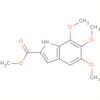 1H-Indole-2-carboxylic acid, 5,6,7-trimethoxy-, methyl ester