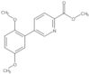 Methyl 5-(2,5-dimethoxyphenyl)-2-pyridinecarboxylate