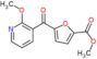 Methyl 5-[(2-methoxy-3-pyridinyl)carbonyl]-2-furancarboxylate