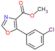 5-(3-Chloro-phenyl)-oxazole-4-carboxylic acid methyl ester