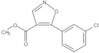 Acide 4-isoxazolecarboxylique, 5-(3-chlorophényl)-, ester méthylique