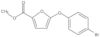 2-Furancarboxylic acid, 5-(4-bromophenoxy)-, methyl ester