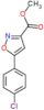 methyl 5-(4-chlorophenyl)isoxazole-3-carboxylate