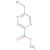 Pyrazinecarboxylic acid, 5-(bromomethyl)-, methyl ester