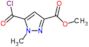 methyl 5-(chlorocarbonyl)-1-methyl-1H-pyrazole-3-carboxylate