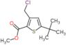 methyl 5-tert-butyl-3-(chloromethyl)thiophene-2-carboxylate