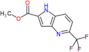 methyl 5-(trifluoromethyl)-1H-pyrrolo[3,2-b]pyridine-2-carboxylate