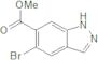 1H-Indazole-6-carboxylic acid, 5-bromo-, methyl ester