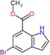 1H-Indole-7-carboxylic acid, 5-bromo-, methyl ester