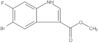 Methyl 5-bromo-6-fluoro-1H-indole-3-carboxylate