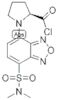 2-Pyrrolidinecarbonyl chloride, 1-[7-[(dimethylamino)sulfonyl]-2,1,3-benzoxadiazol-4-yl]-, (S)-