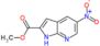 methyl 5-nitro-1H-pyrrolo[2,3-b]pyridine-2-carboxylate