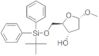 Methyl 5-O-(tert-butyldiphenylsilyl)-2-deoxy-beta-D-erythro-pentofuranoside