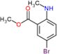 methyl 5-bromo-2-(methylamino)benzoate