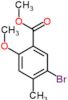 methyl 5-bromo-2-methoxy-4-methylbenzoate