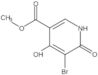 Methyl 5-bromo-1,6-dihydro-4-hydroxy-6-oxo-3-pyridinecarboxylate