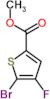 Methyl 5-bromo-4-fluorothiophene-2-carboxylate