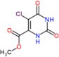 Methyl 5-chloro-1,2,3,6-tetrahydro-2,6-dioxo-4-pyrimidinecarboxylate