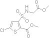 5-Choro-3-sulfonylaminomethyl acetate thiophene-2-carboxylic acid methyl ester