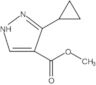 Methyl 3-cyclopropyl-1H-pyrazole-4-carboxylate