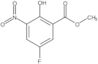 Benzoic acid, 5-fluoro-2-hydroxy-3-nitro-, methyl ester