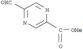 2-Pyrazinecarboxylicacid, 5-formyl-, methyl ester