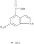 1H-Indole-4-carboxylicacid, 6-amino-, methyl ester, hydrochloride (1:1)