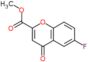 Methyl 6-fluoro-4-oxo-4H-1-benzopyran-2-carboxylate