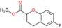 2H-1-Benzopyran-2-carboxylic acid, 6-fluoro-3,4-dihydro-, methyl ester