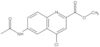 Methyl 6-(acetylamino)-4-chloro-2-quinolinecarboxylate