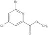 Methyl 6-bromo-4-chloro-2-pyridinecarboxylate