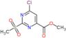 Methyl 6-chlor-2-(methylsulfonyl)pyrimidin-4-carboxylat