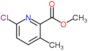 2-Pyridinecarboxylic acid, 6-chloro-3-methyl-, methyl ester