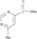 4-Pyrimidinecarboxylicacid, 6-methyl-, methyl ester