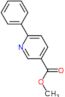 3-Pyridinecarboxylic acid, 6-phenyl-, methyl ester