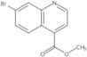 4-Quinolinecarboxylic acid, 7-bromo-, methyl ester