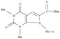 1H-Pyrrolo[2,3-d]pyrimidine-6-carboxylicacid, 7-butyl-2,3,4,7-tetrahydro-1,3-dimethyl-2,4-dioxo-, methyl ester